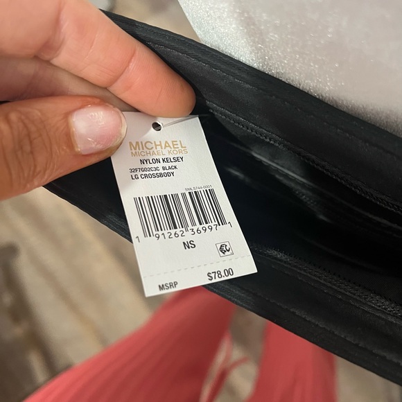 Michael Kors Black Nylon Crossbody - Picture 4 of 5